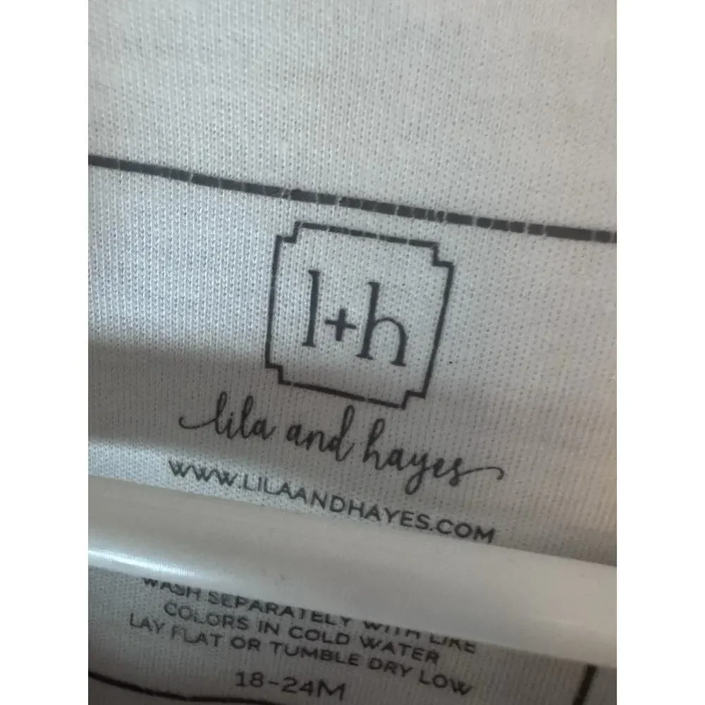 Lila & Hayes White Pima Cotton Polo Baby Boy 18-24 Months NEW